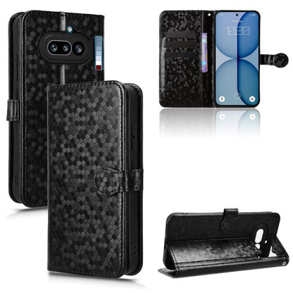 Honeycomb Dot Texture Leather Phone Case, For Nothing Phone 4a Pro, For Nothing Phone 4a, For Nothing Phone 3a Lite, For Nothing Phone 3, For Nothing Phone 3a, For Nothing Phone 3a Pro, For Nothing CMF Phone 1, For Nothing Phone 2a