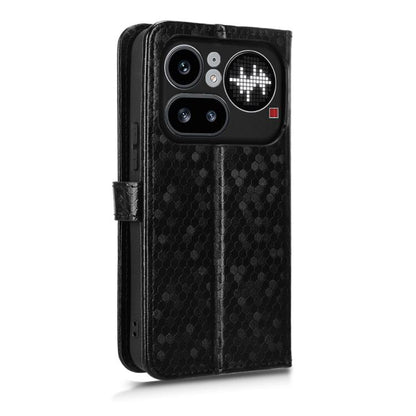 Honeycomb Dot Texture Leather Phone Case, For Nothing Phone 4a Pro, For Nothing Phone 4a, For Nothing Phone 3a Lite, For Nothing Phone 3, For Nothing Phone 3a, For Nothing Phone 3a Pro, For Nothing CMF Phone 1, For Nothing Phone 2a