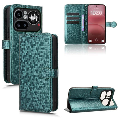Honeycomb Dot Texture Leather Phone Case, For Nothing Phone 4a Pro, For Nothing Phone 4a, For Nothing Phone 3a Lite, For Nothing Phone 3, For Nothing Phone 3a, For Nothing Phone 3a Pro, For Nothing CMF Phone 1, For Nothing Phone 2a