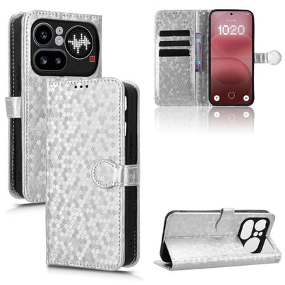 Honeycomb Dot Texture Leather Phone Case, For Nothing Phone 4a Pro, For Nothing Phone 4a, For Nothing Phone 3a Lite, For Nothing Phone 3, For Nothing Phone 3a, For Nothing Phone 3a Pro, For Nothing CMF Phone 1, For Nothing Phone 2a