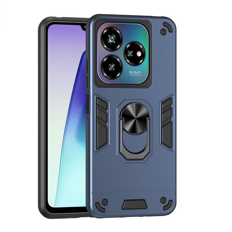 Shockproof Metal Ring Holder Phone Case, For ZTE Blade A76 4G, For ZTE Blade A76 5G, For ZTE Blade A36 4G, For ZTE Blade A56 4G, For ZTE Blade V70 Vita, For ZTE Blade A75 4G, For ZTE Blade A35 / A55, For ZTE Axon 60 Lite, For ZTE Axon 60 4G            ...