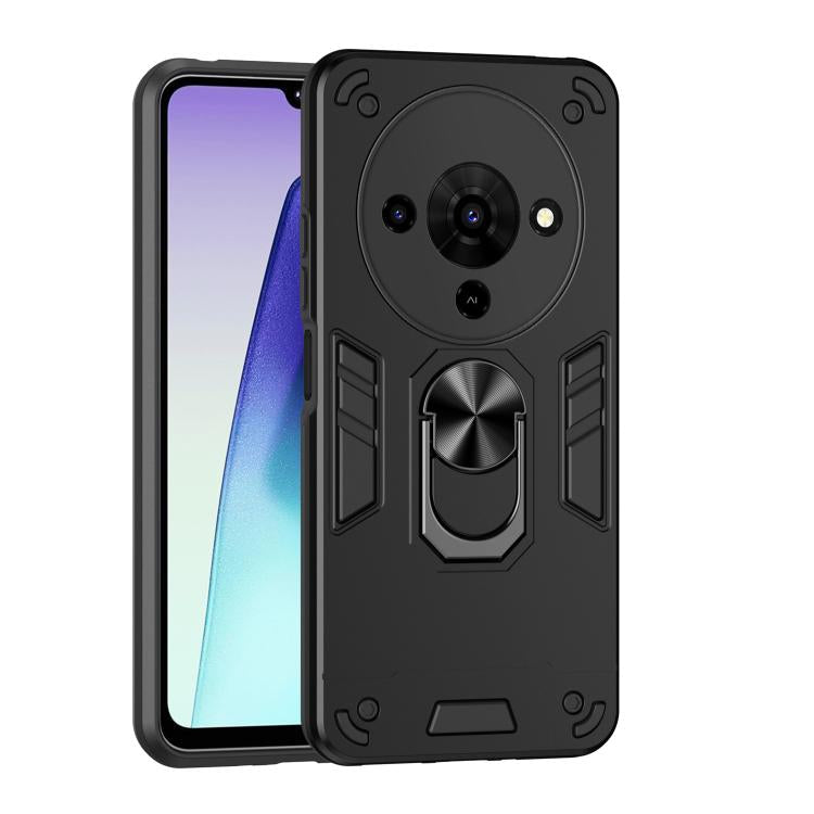 Shockproof Metal Ring Holder Phone Case, For ZTE Blade A76 4G, For ZTE Blade A76 5G, For ZTE Blade A36 4G, For ZTE Blade A56 4G, For ZTE Blade V70 Vita, For ZTE Blade A75 4G, For ZTE Blade A35 / A55, For ZTE Axon 60 Lite, For ZTE Axon 60 4G            ...