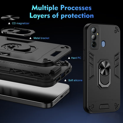 Shockproof Metal Ring Holder Phone Case
