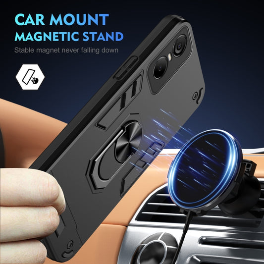 Shockproof Metal Ring Holder Phone Case, For Tecno Pop 6 Pro, For Tecno Pop 6 Go, For Tecno Spark 9, For Tecno Pop 6, For Tecno Pop 6 No Fingerprints, For Tecno Spark 9T, For Tecno Camon 19, For Tecno Camon 19 Neo, For Tecno Spark 9 Pro, For Tecno Pova...