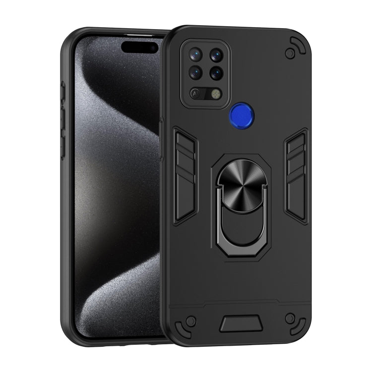 Shockproof Metal Ring Holder Phone Case