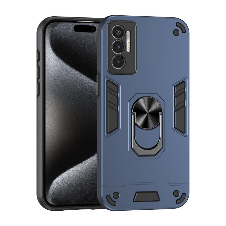 Shockproof Metal Ring Holder Phone Case