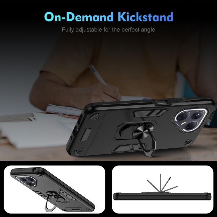 Shockproof Metal Ring Holder Phone Case