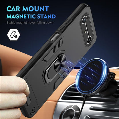 Shockproof Metal Ring Holder Phone Case, For Tecno Pova Slim 5G / Spark Slim 4G, For Tecno Pova 7 5G, For Tecno Pova 7 Ultra 5G, For Tecno Pova 7 4G, For Tecno Camon 40 Pro 4G, For Tecno Camon 40, For Tecno Camon 40 Pro 5G, For Tecno Camon 30S / 30S Pr...