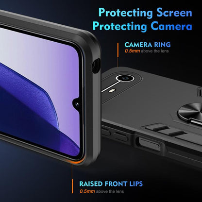 Shockproof Metal Ring Holder Phone Case, For Tecno Pova Slim 5G / Spark Slim 4G, For Tecno Pova 7 5G, For Tecno Pova 7 Ultra 5G, For Tecno Pova 7 4G, For Tecno Camon 40 Pro 4G, For Tecno Camon 40, For Tecno Camon 40 Pro 5G, For Tecno Camon 30S / 30S Pr...