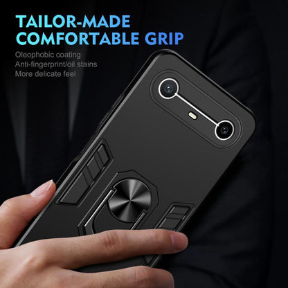 Shockproof Metal Ring Holder Phone Case, For Tecno Pova Slim 5G / Spark Slim 4G, For Tecno Pova 7 5G, For Tecno Pova 7 Ultra 5G, For Tecno Pova 7 4G, For Tecno Camon 40 Pro 4G, For Tecno Camon 40, For Tecno Camon 40 Pro 5G, For Tecno Camon 30S / 30S Pr...
