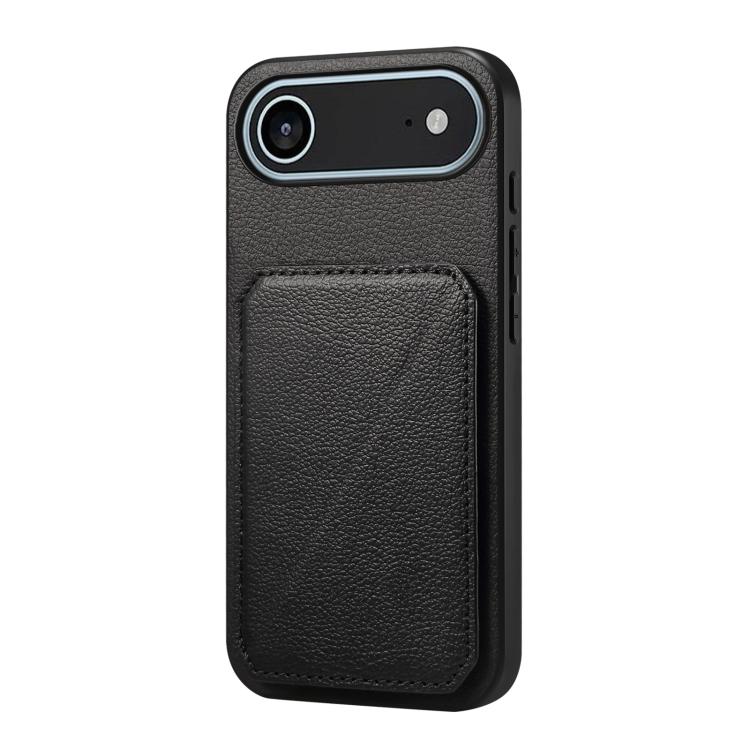 D04 Calf Texture Dual Card Slot Holder Phone Case