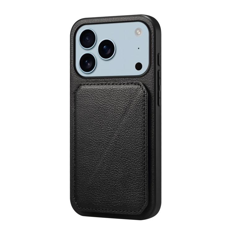 D04 Calf Texture Dual Card Slot Holder Phone Case
