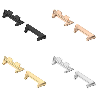 1 Pair Stainless Steel Metal Watch Band Connector, For Honor Band 9