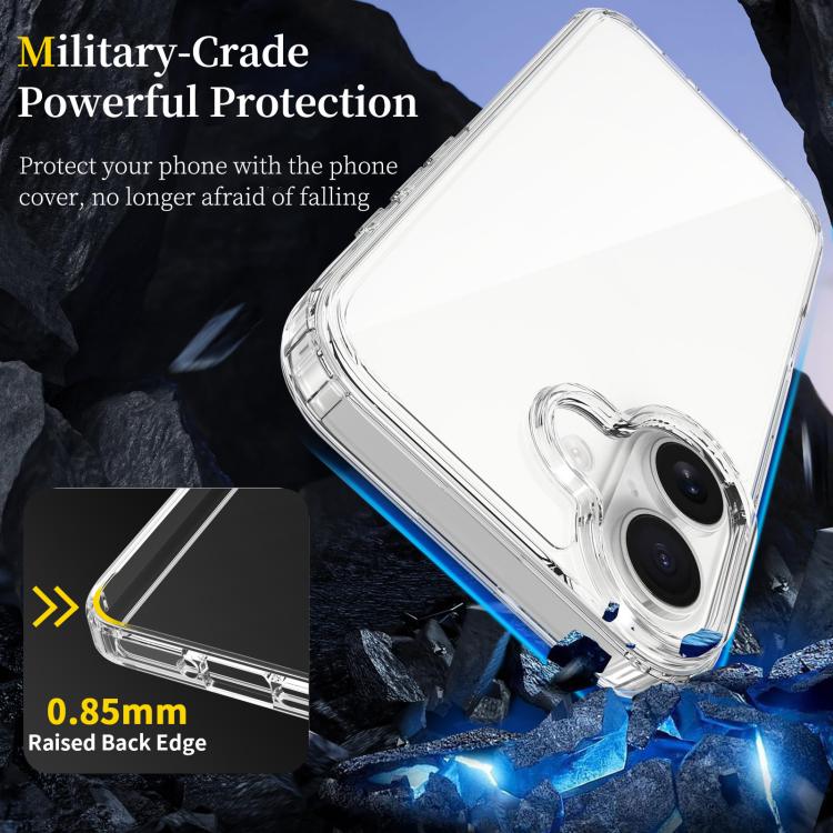 Scratchproof Acrylic TPU Phone Case, For iPhone 18, For iPhone 18 Pro, For iPhone 18 Pro Max, For iPhone 17e / 16e, For iPhone 17 Pro Max, For iPhone 17 Pro, For iPhone 17, For iPhone Air, For iPhone 16 Pro Max, For iPhone 16 Pro, For iPhone 16 Plus   ...