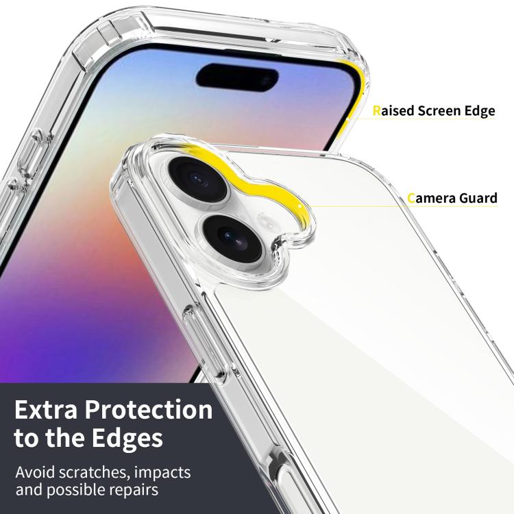Scratchproof Acrylic TPU Phone Case, For iPhone 18, For iPhone 18 Pro, For iPhone 18 Pro Max, For iPhone 17e / 16e, For iPhone 17 Pro Max, For iPhone 17 Pro, For iPhone 17, For iPhone Air, For iPhone 16 Pro Max, For iPhone 16 Pro, For iPhone 16 Plus   ...