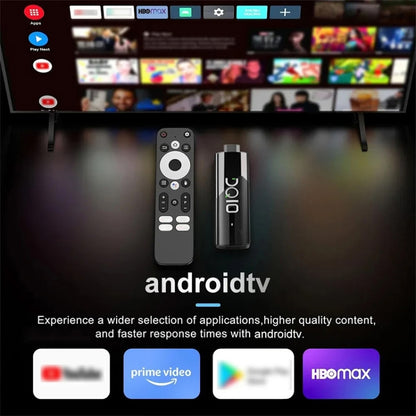 LEMFO DQ10 Allwinner H618 Quad Core ARM Cortex A53 8K HD Android TV Stick, 2GB+16GB