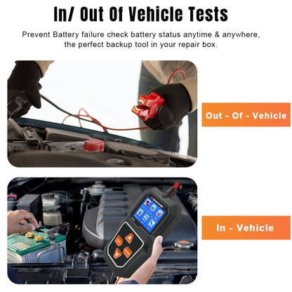 KONNWEI KW218 2.4 inch Color Screen Car Battery Tester, KW218