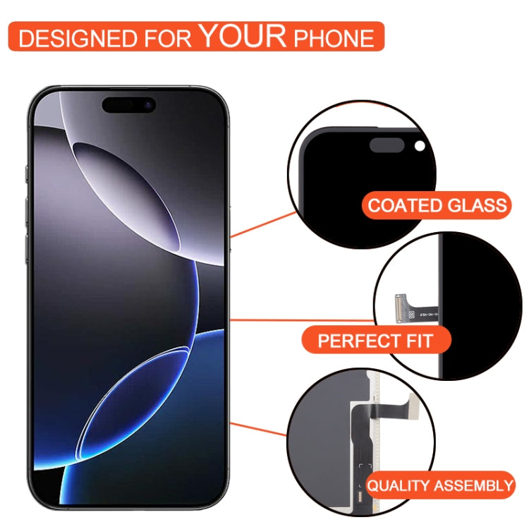DD Hard OLED Screen, Remove IC Need Professional Repair, For iPhone 15 Pro Soft, For iPhone 14 Pro Soft, For iPhone 13 Pro Soft, For iPhone 13 Soft, For iPhone 12 Pro Max Hard