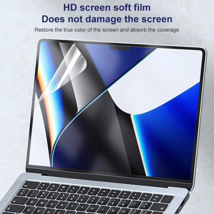ZGA Clear HD PET Laptop Screen Protector, For MacBook Pro 16.2 inch 2021, For MacBook Pro 14.2 inch 2021, For MacBook Air 13.6 inch A2681 2022, For MacBook Air 13.3 inch 2020, For MacBook Pro 13.3 inch 2020