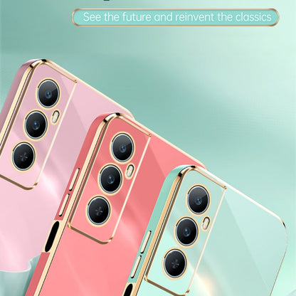 XINLI Straight Edge 6D Electroplate TPU Phone Case, For Realme C65