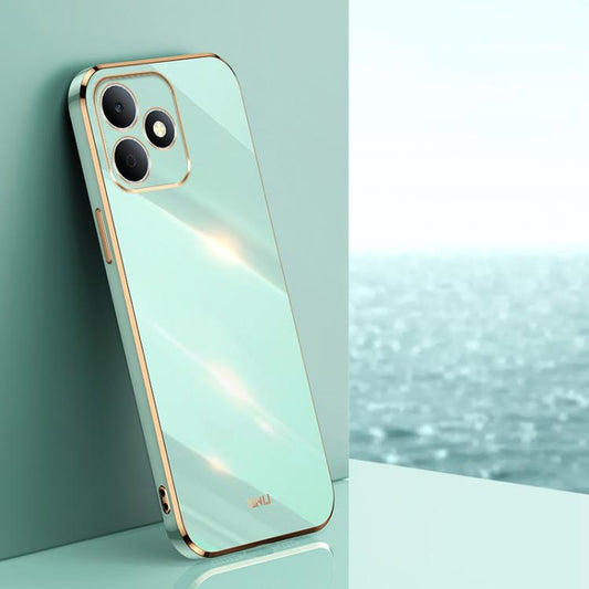 XINLI Straight Edge 6D Electroplate TPU Phone Case, For Realme Note 80 4G, For Realme 16 Pro 5G, For Realme GT 8 Pro 5G, For Realme 15 5G Global, For Realme 14 5G Global, For Realme Neo7X, For Realme Neo7 SE, For Realme 14 Pro+, For Realme C75         ...