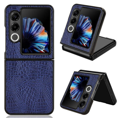 Crocodile Texture Back Cover Phone Case, For ZTE nubia Flip3, For ZTE Nubia Fold, For ZTE nubia Flip2 / Libero Flip2, For ZTE nubia Flip / Libero Flip