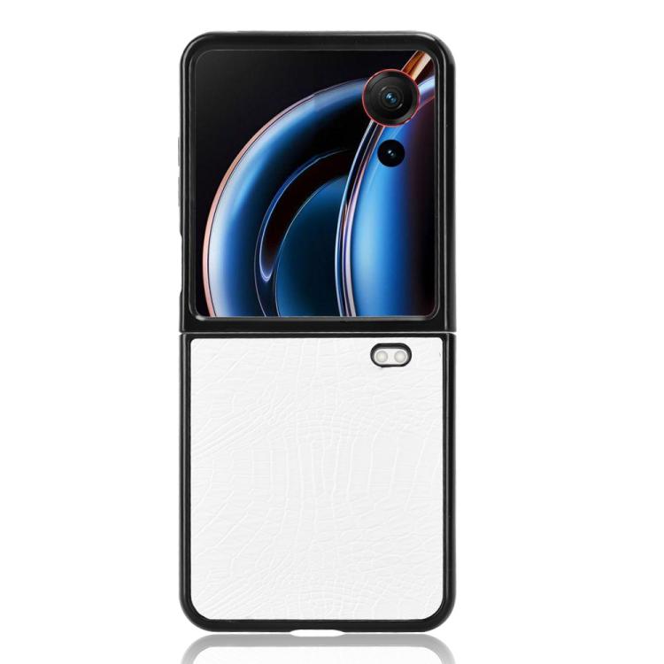 Crocodile Texture Back Cover Phone Case, For ZTE nubia Flip3, For ZTE Nubia Fold, For ZTE nubia Flip2 / Libero Flip2, For ZTE nubia Flip / Libero Flip