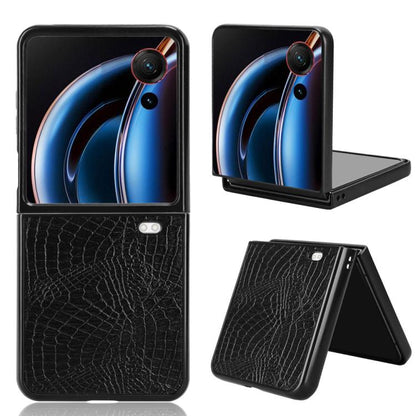 Crocodile Texture Back Cover Phone Case, For ZTE nubia Flip3, For ZTE Nubia Fold, For ZTE nubia Flip2 / Libero Flip2, For ZTE nubia Flip / Libero Flip