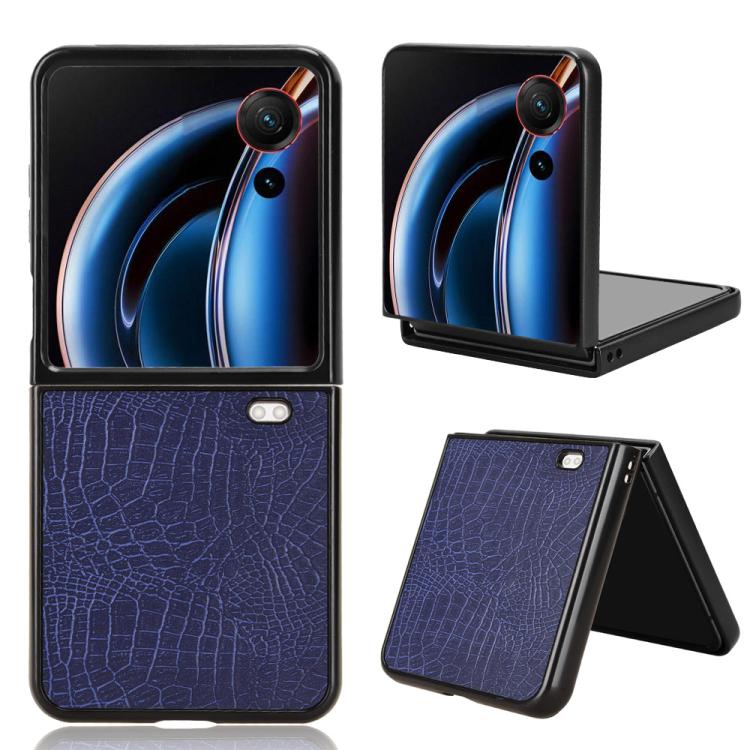 Crocodile Texture Back Cover Phone Case, For ZTE nubia Flip3, For ZTE Nubia Fold, For ZTE nubia Flip2 / Libero Flip2, For ZTE nubia Flip / Libero Flip