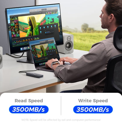 ORICO CNM2-U4 40Gbps USB4 M.2 NVMe SSD Enclosure, CNM2-U4