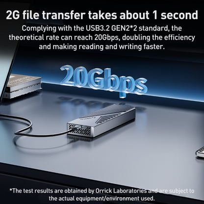 ORICO CNM2-G20 20Gbps M.2 NVMe SSD Enclosure, CNM2-G20