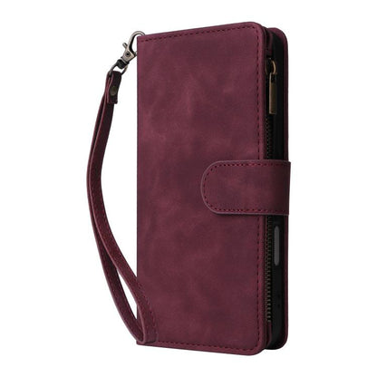 Multifunctional Multi-Card Wallet Phone Leather Case, For iPhone 18 / 17, For iPhone 18 Pro / 17 Pro, For iPhone 18 Pro Max / 17 Pro Max, For iPhone Air, For iPhone 16 Pro Max, For iPhone 16 Pro, For iPhone 16 Plus, For iPhone 16, For iPhone 15 Pro Max...