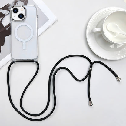 MagSafe Magnetic PC + TPU Phone Case with Lanyard, For iPhone 13 Pro, For iPhone 13, For iPhone 12, For iPhone 12 Pro Max, For iPhone 12 Pro, For iPhone 11 Pro Max, For iPhone 11