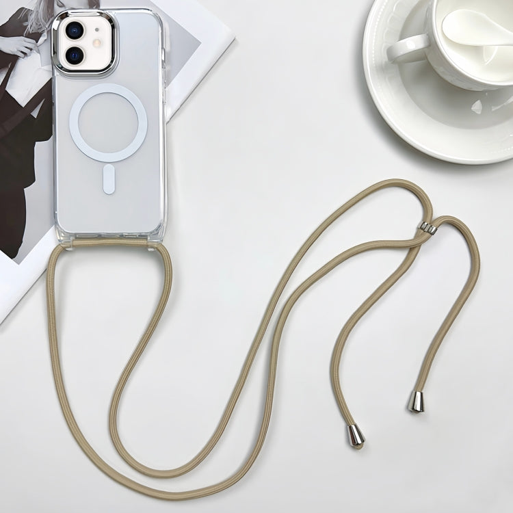 MagSafe Magnetic PC + TPU Phone Case with Lanyard, For iPhone 13 Pro, For iPhone 13, For iPhone 12, For iPhone 12 Pro Max, For iPhone 12 Pro, For iPhone 11 Pro Max, For iPhone 11