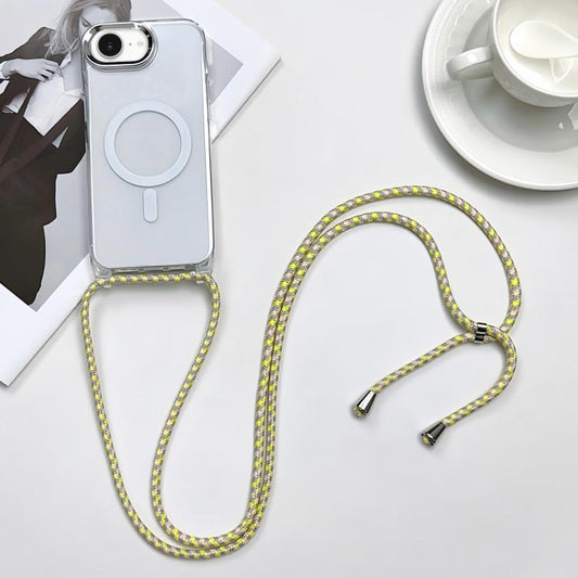 MagSafe Magnetic PC + TPU Phone Case with Lanyard, For iPhone 17e / 16e, For iPhone 17 Pro Max, For iPhone 17 Pro, For iPhone 17, For iPhone Air, For iPhone 16 Pro Max, For iPhone 16 Pro, For iPhone 16 Plus, For iPhone 16