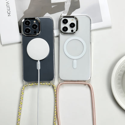MagSafe Magnetic PC + TPU Phone Case with Lanyard, For iPhone 13 Pro, For iPhone 13, For iPhone 12, For iPhone 12 Pro Max, For iPhone 12 Pro, For iPhone 11 Pro Max, For iPhone 11