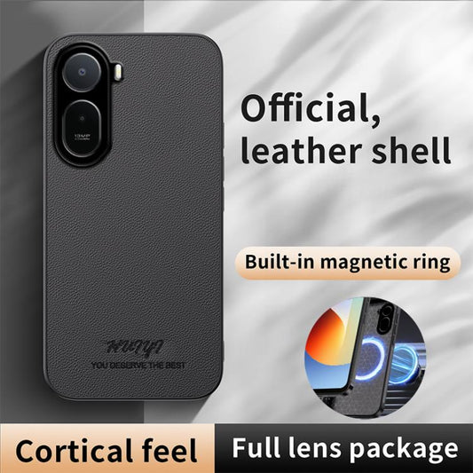 HUIYI Leather Magnetic Phone Case, For Redmi A7 Pro 4G 171mm / Poco C85x 5G, For Redmi 15a 5G, For Redmi Turbo 5 Max / Poco X8 Pro Max, For Redmi Turbo 5 5G / Poco X8 Pro 5G, For Redmi Note 15 Pro+ 5G Global 163.3mm                                     ...