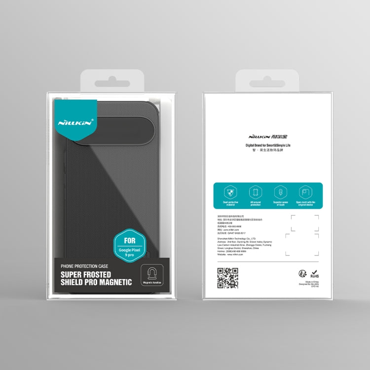 NILLKIN Frosted Shield Pro Magnetic Phone Case, For Google Pixel 9 Pro, For Google Pixel 9