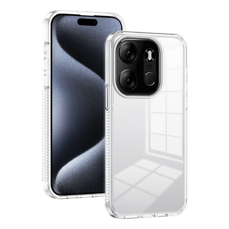 Anti-slip Clear Acrylic Hybrid TPU Phone Case, For Tecno Spark Go 1, For Tecno Camon 30 Pro 5G, For Tecno Camon 30 Premier, For Tecno Pova 6 Pro, For Tecno Spark 20 Pro+, For Tecno Spark Go 2024 / Spark 20 / Pop 8, For Tecno Camon 20 Pro 5G            ...