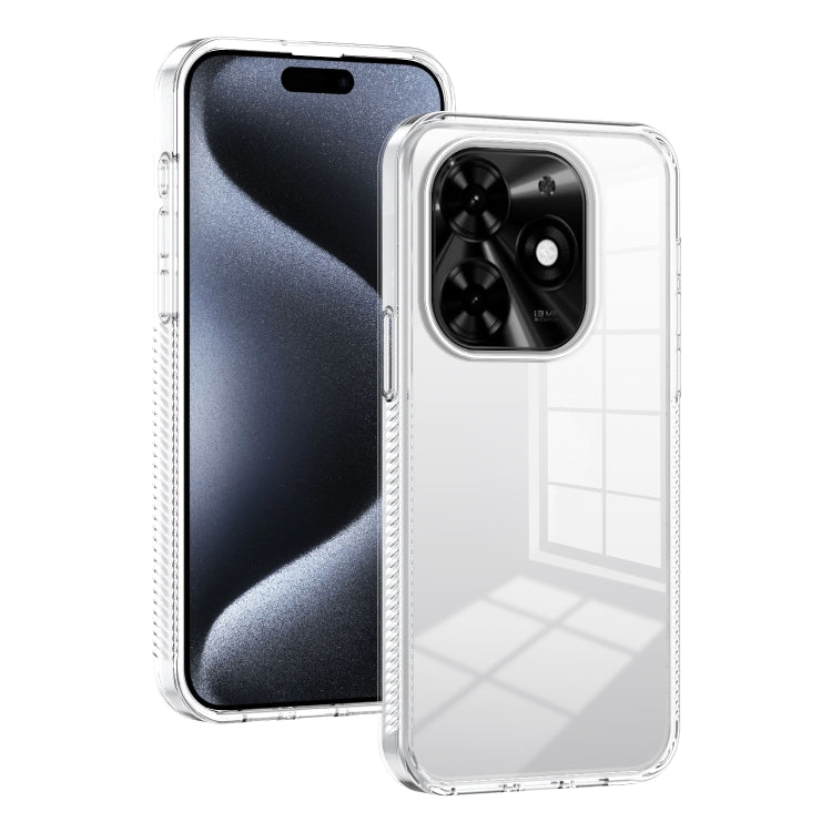 Anti-slip Clear Acrylic Hybrid TPU Phone Case, For Tecno Spark Go 1, For Tecno Camon 30 Pro 5G, For Tecno Camon 30 Premier, For Tecno Pova 6 Pro, For Tecno Spark 20 Pro+, For Tecno Spark Go 2024 / Spark 20 / Pop 8, For Tecno Camon 20 Pro 5G            ...