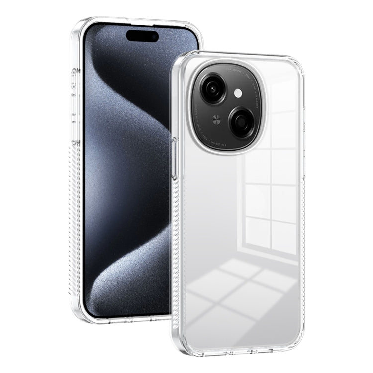 Anti-slip Clear Acrylic Hybrid TPU Phone Case, For Tecno Spark Go 1, For Tecno Camon 30 Pro 5G, For Tecno Camon 30 Premier, For Tecno Pova 6 Pro, For Tecno Spark 20 Pro+, For Tecno Spark Go 2024 / Spark 20 / Pop 8, For Tecno Camon 20 Pro 5G            ...