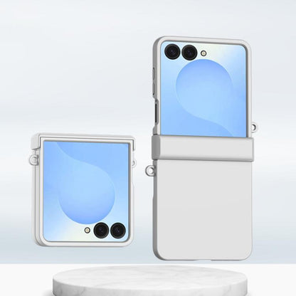 Three Parts Gradient Color Skin Feel PC Full Coverage Shockproof Phone Case, For Galaxy Z Flip8 5G, For Samsung Galaxy Z Flip5