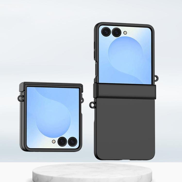 Three Parts Gradient Color Skin Feel PC Full Coverage Shockproof Phone Case, For Galaxy Z Flip8 5G, For Samsung Galaxy Z Flip5