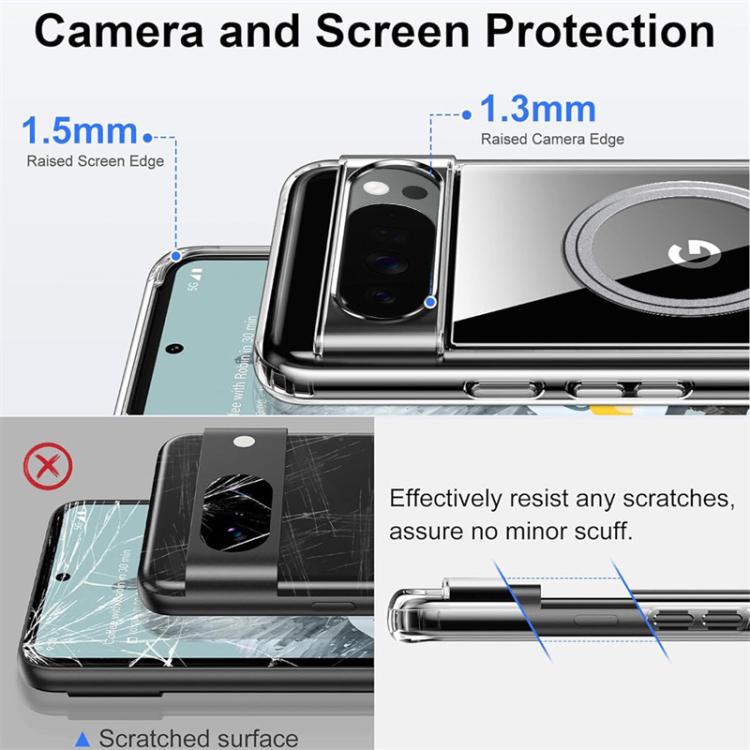 Transparent Frosted MagSafe Phone Case, For Google Pixel 10 Pro XL, For Google Pixel 10 / 10 Pro, For Google Pixel 9a, For Google Pixel 9 Pro XL, For Google Pixel 9 / 9 Pro