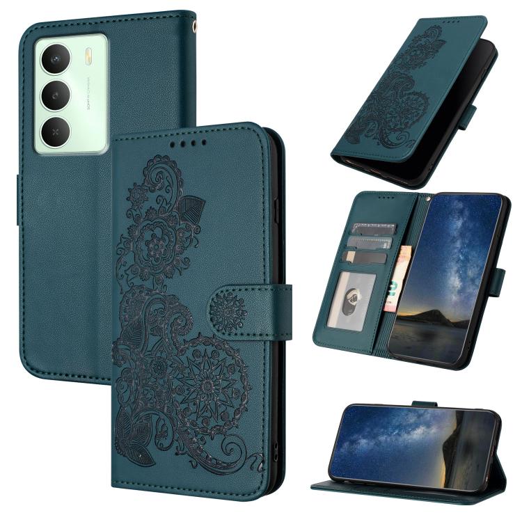 Datura Flower Embossed Flip Leather Phone Case, For Realme C71 India, For Realme 15 5G / 15 Pro 5G, For Realme GT 7 India, For Realme 14 / P3 5G Global, For Realme P3 Ultra 5G, For Realme P3 Pro, For Realme 14 Pro+, For Realme 14 Pro                   ...