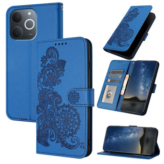 Datura Flower Embossed Flip Leather Phone Case, For Realme C71 India, For Realme 15 5G / 15 Pro 5G, For Realme GT 7 India, For Realme 14 / P3 5G Global, For Realme P3 Ultra 5G, For Realme P3 Pro, For Realme 14 Pro+, For Realme 14 Pro                   ...