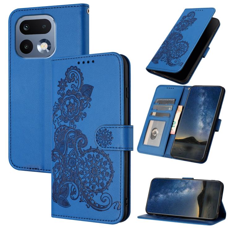 Datura Flower Embossed Flip Leather Phone Case, For Realme 16T 5G, For Realme C100 4G, For Realme P4 Power 5G, For Realme Note 80 4G, For Realme Neo8 5G, For Realme 16 5G, For Realme 16 Pro+ 5G Global, For Realme 16 Pro 5G Global                       ...