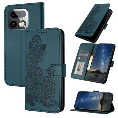 Datura Flower Embossed Flip Leather Phone Case, For Realme 16T 5G, For Realme C100 4G, For Realme P4 Power 5G, For Realme Note 80 4G, For Realme Neo8 5G, For Realme 16 5G, For Realme 16 Pro+ 5G Global, For Realme 16 Pro 5G Global                       ...
