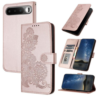 Datura Flower Embossed Flip Leather Phone Case, For Realme 16T 5G, For Realme C100 4G, For Realme P4 Power 5G, For Realme Note 80 4G, For Realme Neo8 5G, For Realme 16 5G, For Realme 16 Pro+ 5G Global, For Realme 16 Pro 5G Global                       ...