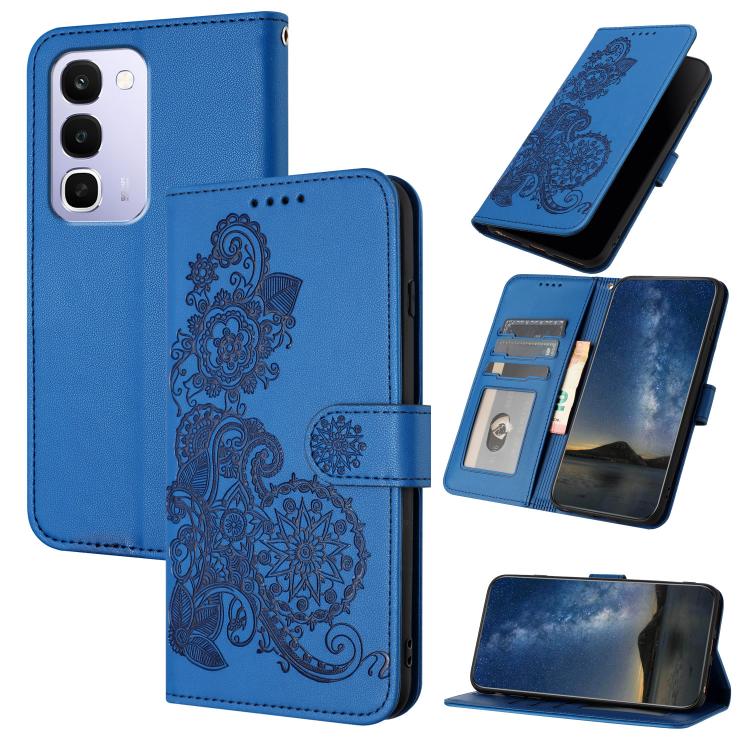 Datura Flower Embossed Flip Leather Phone Case, For Realme 16T 5G, For Realme C100 4G, For Realme P4 Power 5G, For Realme Note 80 4G, For Realme Neo8 5G, For Realme 16 5G, For Realme 16 Pro+ 5G Global, For Realme 16 Pro 5G Global                       ...